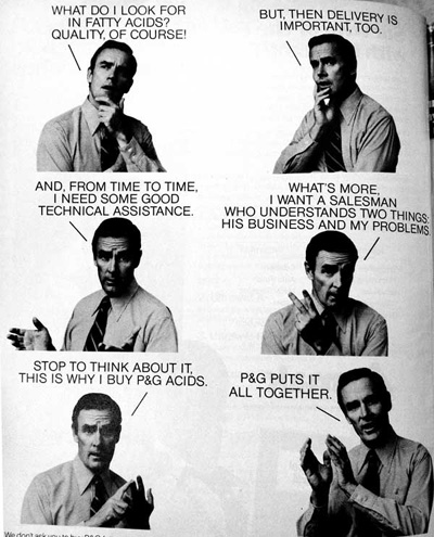 Ad for P&G Fatty Acids